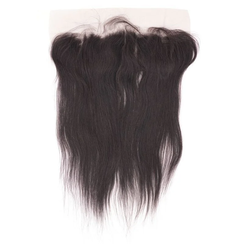 Wig for gentle texture-Brazilian Silky Straight 13x4 Transparent Frontal