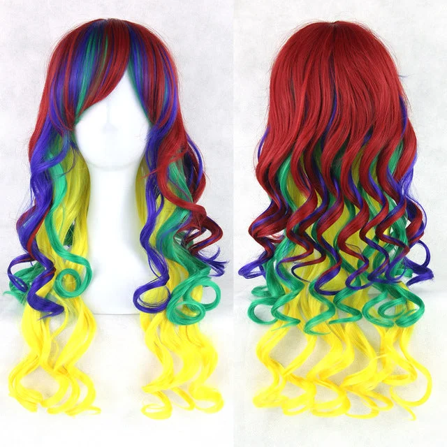 Curly Bright Colors