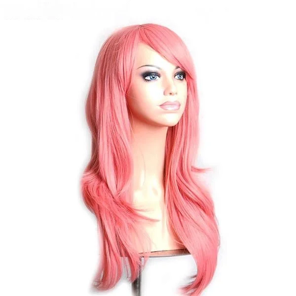 Wig for tight texture-Solid Color Long Wigs