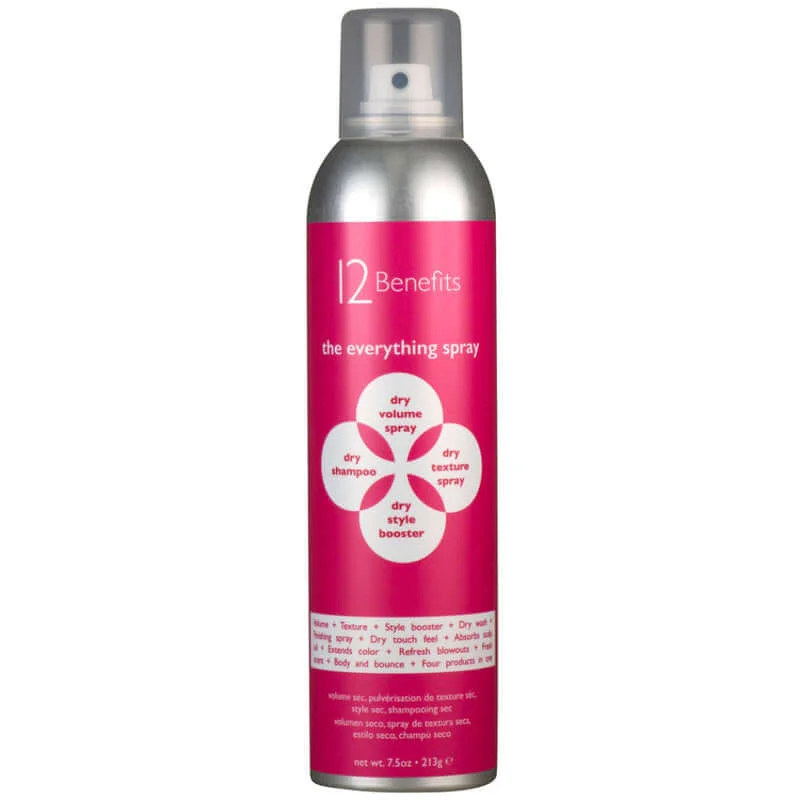 Best hair care for damaged fibers-12 Benefits The Everything Spray 7.5 oz