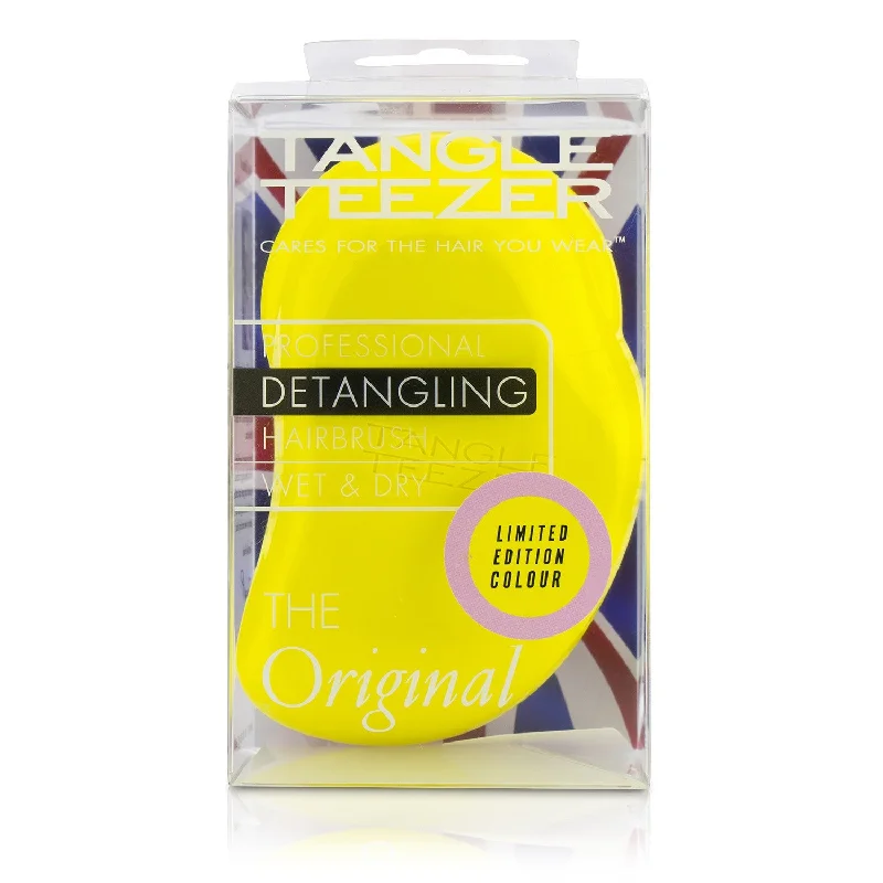 Flash lotion-Tangle Teezer The Original Detangling Hair Brush - # Lemon Sherbet (For Wet & Dry Hair)  1pc