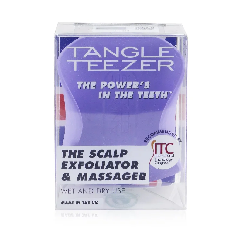 Gloss lotion-Tangle Teezer The Scalp Exfoliator & Massager Brush - # Lavender Life  1pc