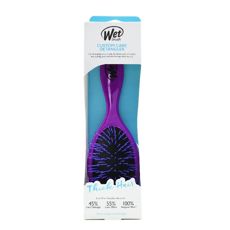 Form cream-Wet Brush Custom Care Detangler Thick Hair Brush - # Purple BWR830CCPR  1pc