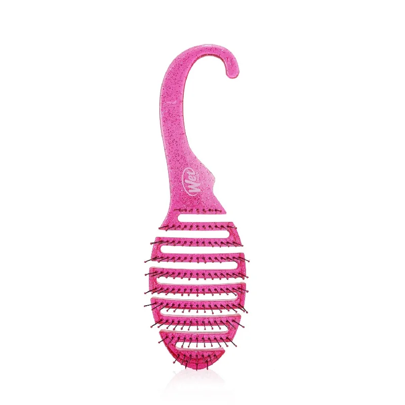 Style cream-Wet Brush Shower Detangler - # Pink Glitter (Unboxed)  1pcs