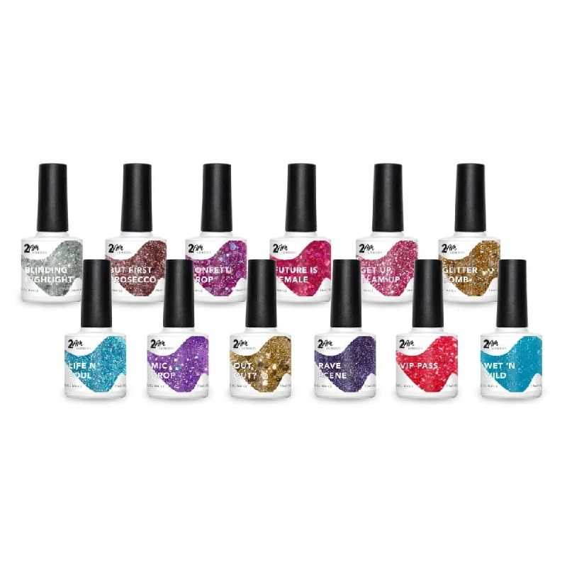 Full cream-2AM London Paint Me A Festival Gel Polish Collection 7.5ml