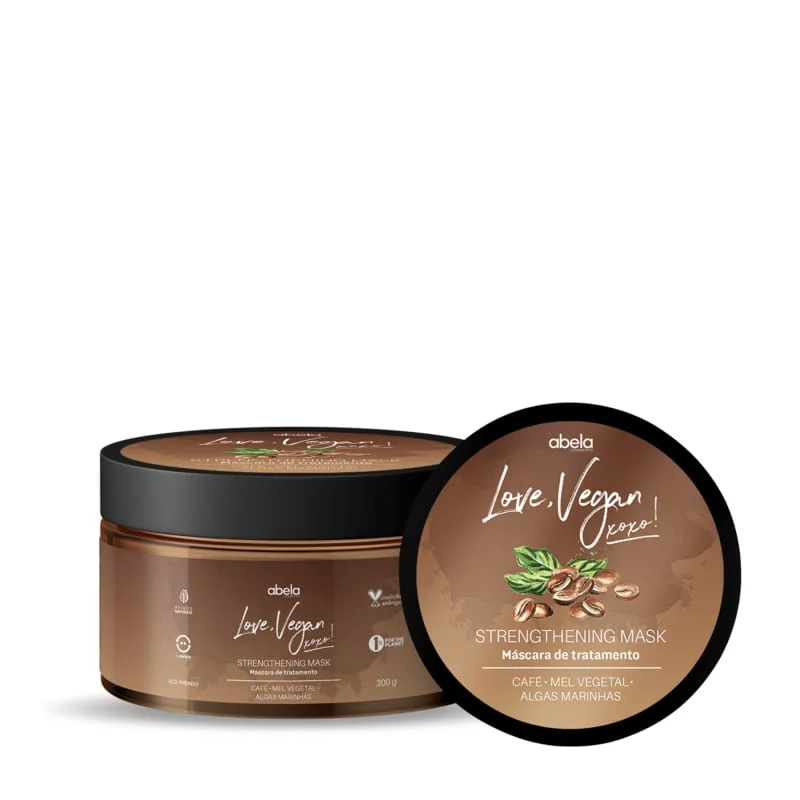 Hair care for sparse waves-Love Vegan Coffee Dry Hair Deep Treatment Mask 300g - Abela Cosmetics