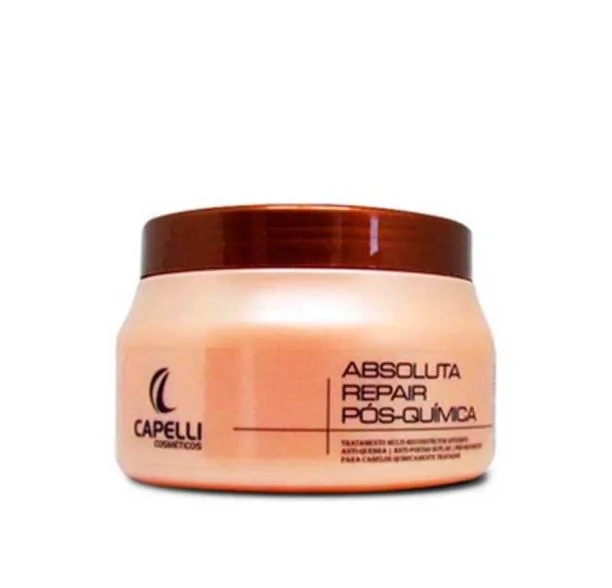 Hair care routine for curl enhancement-Absolute Deep Moisturizing Repair Post Chemistry Hair Mask 400g - Capelli