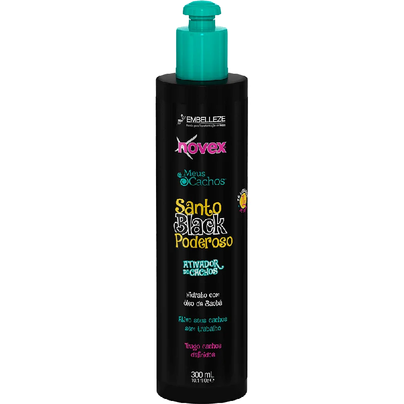 Hair care products with starfruit-Novex Curls Activator My Cachos Santo Black Powerful 300ml