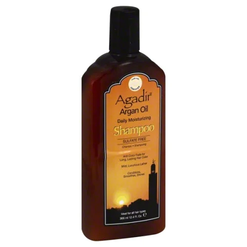 Soft hold hairspray-Agadir Argan Oil Daily Mousturizing Shampoo 12.4 oz