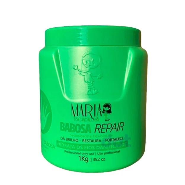 Best hair care for frizzy tight waves-Aloe Vera Babosa Repair Deep Hydration Strength Mask 1kg - Maria Escandalosa