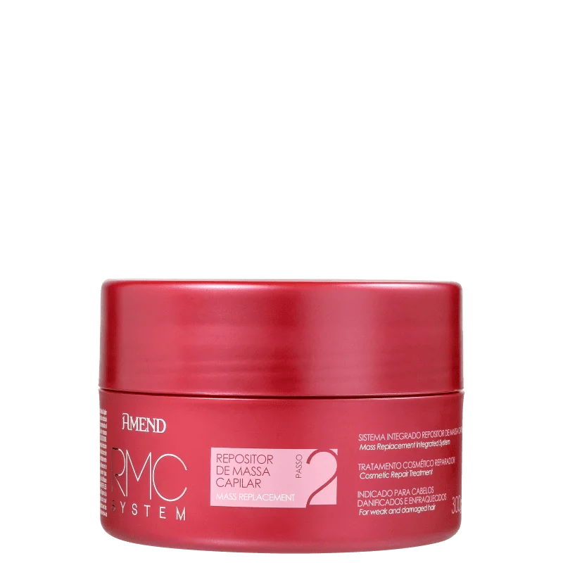 Hair care routine for split fibers-Hair Mass Replacement System - Mask 300g - Amend