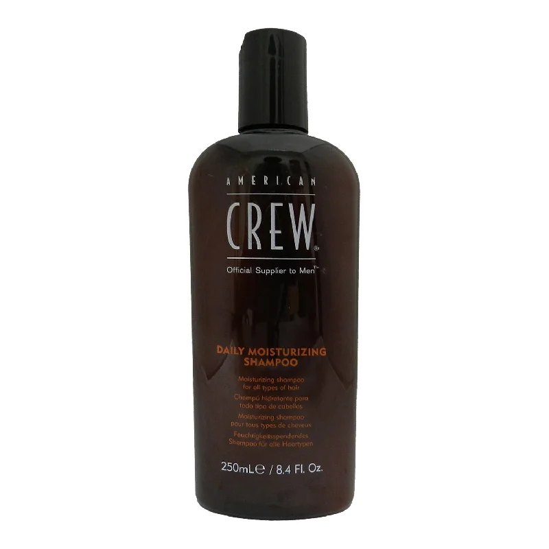 Moisturizing lotion-American Crew Daily Moisturizing Shampoo For All Hair Types 8.4 OZ