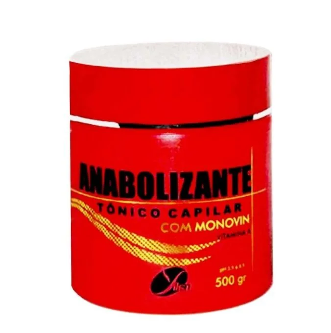 Hair care for weak tight kinky hair-Anabolizante Anabolic Monovin Hair Growth Tonic Treatment Mask 500g - Yllen