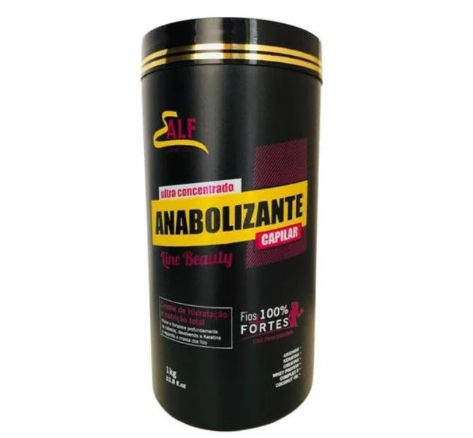 How to care for wiry kinky curls-Anabolizante Ultra Concentrated Anabolic Moisturizing Mask 1Kg - Alf Cosmetics