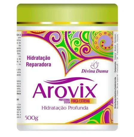 Hair care routine for radiance-Arovix Avocado Hydrolyzed Keratin Repairing Hydration Mask 500g - Divina Dama