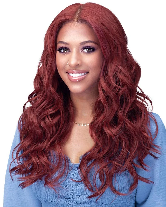 Synthetic wigs for gritty vibe-Aubree | Lace Front Synthetic Wig by Bobbi Boss