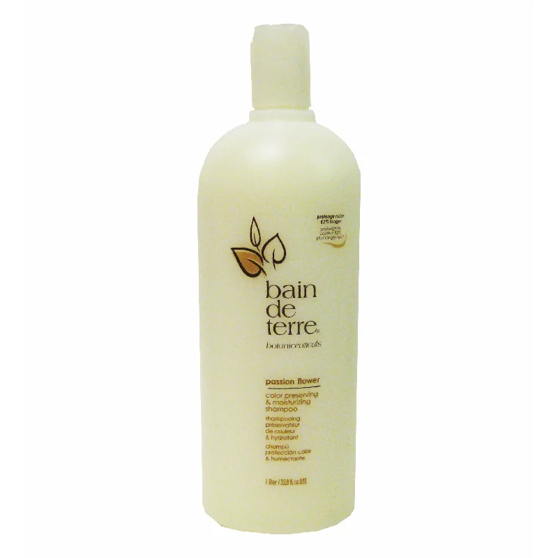 Sleek serum-Bain de Terre Passion Flower Color Preserving & Moisturizing Shampoo 1 Liter