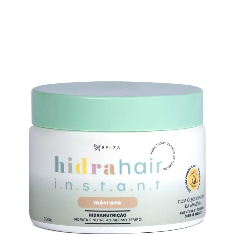 How to nourish droopy waves-BELZA Hidrahair Instant Hydranutrition- 300ml Capillary Mask