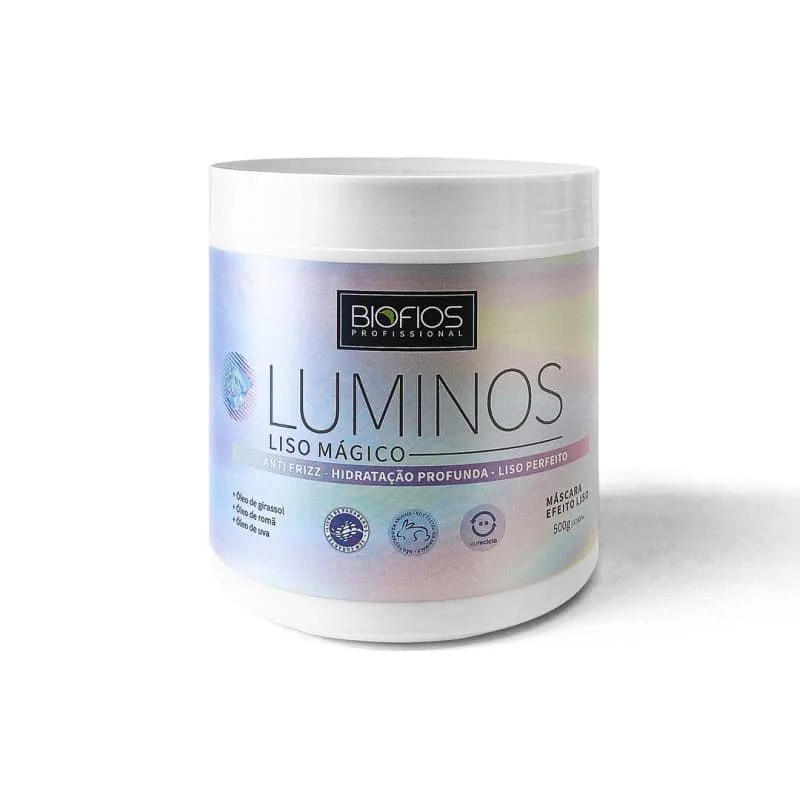 How to care for tight bouncy curls-Biofios Profissional Magic Smooth Luminos- 500g Capillary Mask