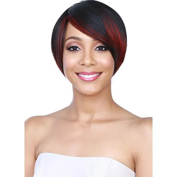 real person hair ring contemporary craft-Bobbi Boss 100% Human Hair Wig - MH1248 LUPITA