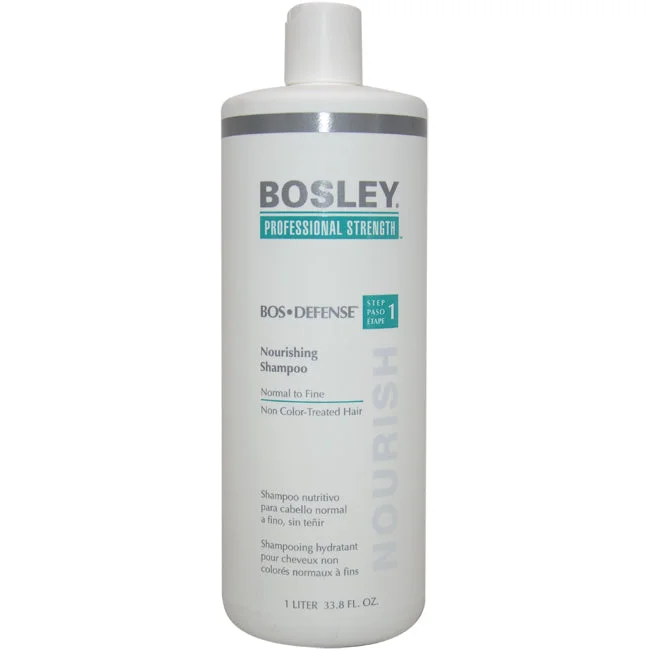 Anti-dandruff lotion-Bosley Defense Nourishing Shampoo for Normal to Fine Non Color-Treated Hair 33.8oz