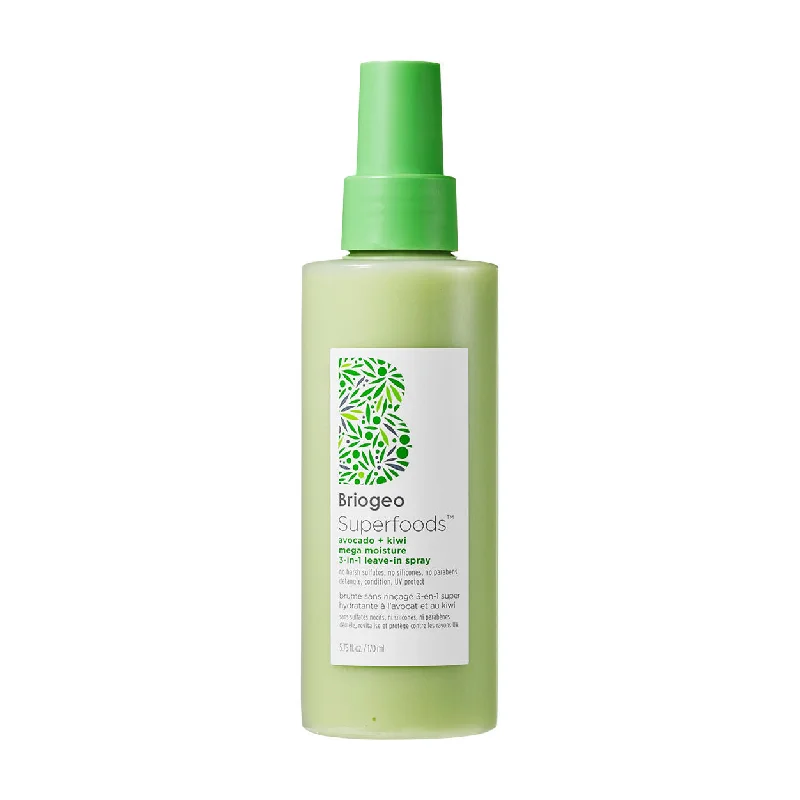 Hair care for gummy scalp-Superfoods Avocado and Kiwi Mega Moisture 3-in-1 Leave-In Conditioner, Detangler and UV Protection Spray