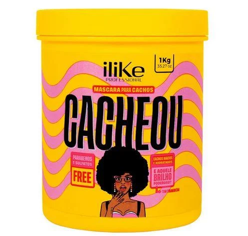 Cacheou Curly Wavy Hair Sunflower Hazelnut Softness Hydration Mask 1Kg - iLike