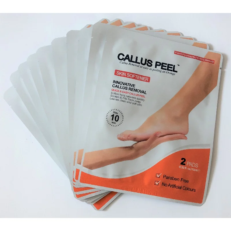 Frizz calm lotion-Callus Peel Skin Softeners - 2 patches (Pk.10 Sachets)