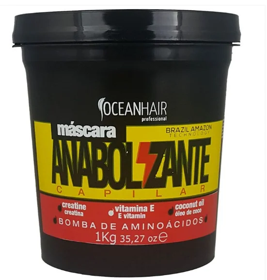 Moisturizing hair care for sheen-Capillary Anabolic Mask 1kg - Ocean Hair