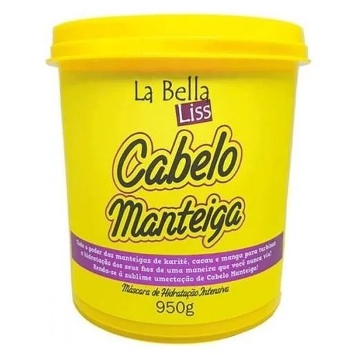 Best hair care for hair liveliness-Capillary Butter Intensive Hydration and Nourishing Mask 950g - La Bella Liss