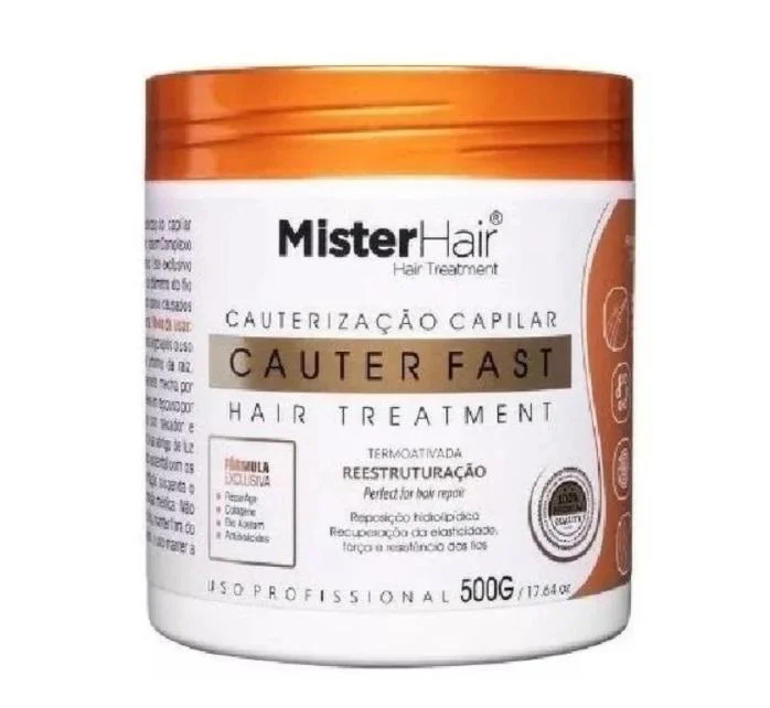 How to protect hair from smog-Cauter Fast Thermoactivated Reconstruction Treatment Mask 500g - Mister Hair