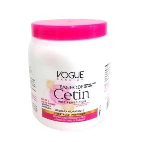 Best hair care for tight curl shine-Cetin Satin Bath Multibenefits Deep Moisturizing Hair Mask 1 Kg - Vogue Fashion