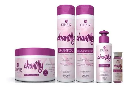 Best hair care for greasy ends-Chantilly Dihair Completeline Sh+ Cond+ Mask+ Amp+ Leave - Dihair