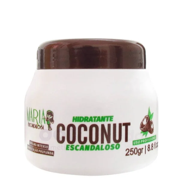 Best hair care for scalp ease-Coconut Deep Moisturizing Intense Brightness Mask 250g - Maria Escandalosa