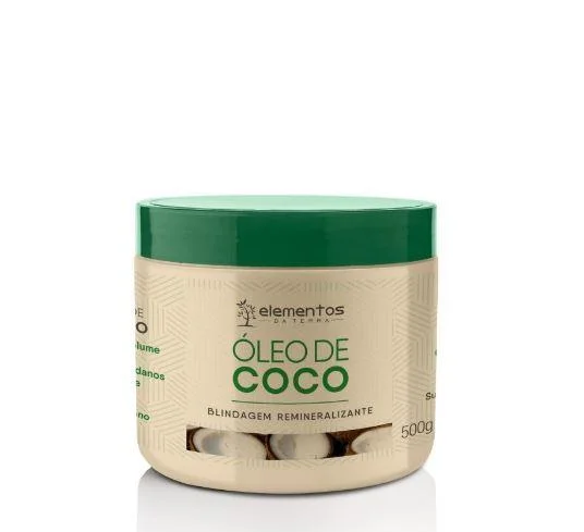 Best hair care for greasy ends-Remineralizing Shield Coconut Elements of the Earth Hair Mask 500g - NutraHair