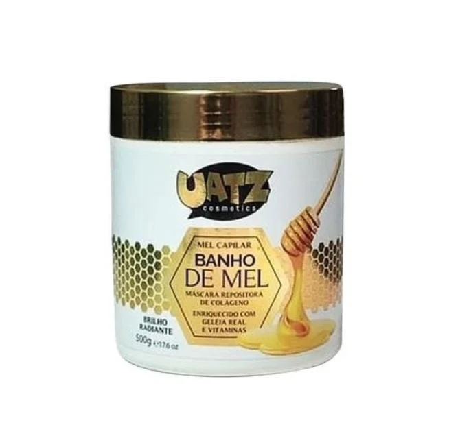 Hair care tips for hair durability-Collagen Replenisher Honey Bath Uatz Moisturizing Hair Mask 500g - In Love