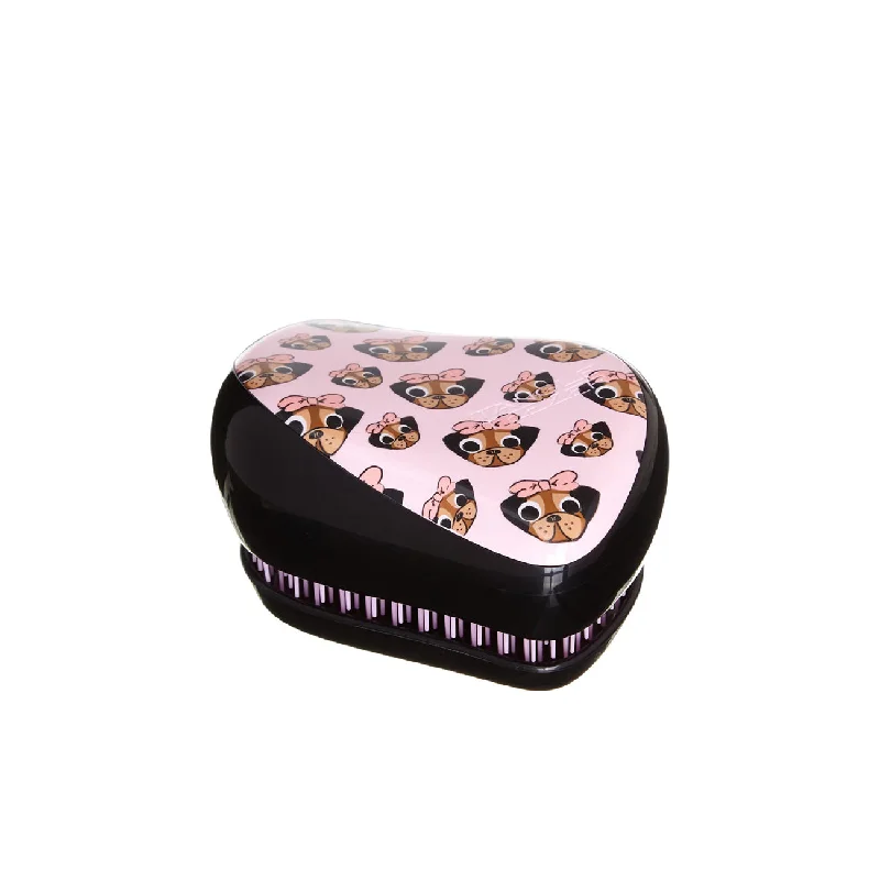 Dew cream-Compact Styler On-The-Go Detangling Hairbrush - Pug Love