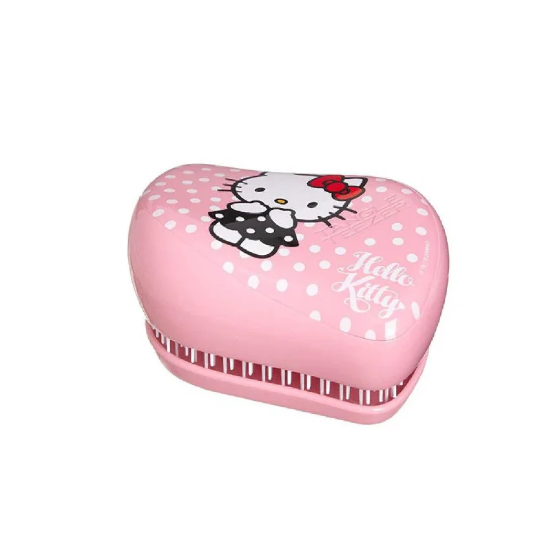 Dew lotion-Compact Styler On-The-Go Detangling Hairbrush Smooth and Shine Hello Kitty