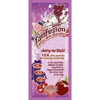 Scalp dew lotion-Synergy Tan Fusion Cherry Me Black! 29.5ml sachet