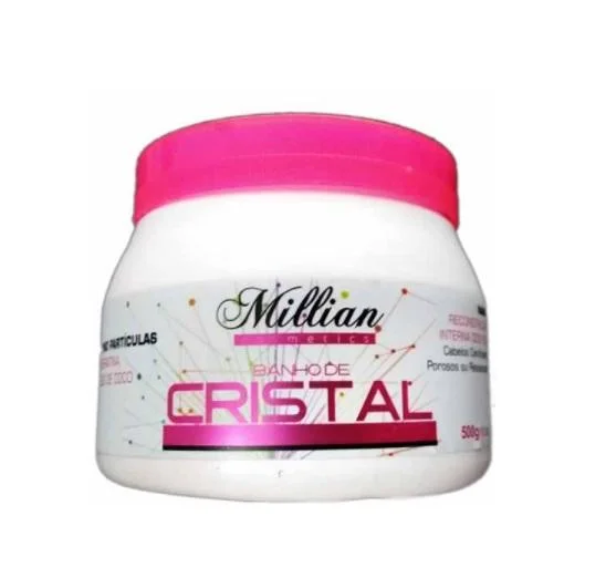 Hair care routine for tight waves-Crystal Bath Reconstruction Hydration Softness Healthy Hair Mask 500g - Millian