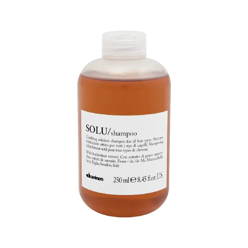 Detoxifying scalp scrub-Davines Solu Shampoo