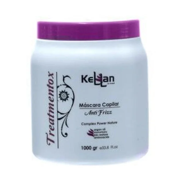 Hair care for dry loose kinky hair-Deep Hair Mask Formol Free Anti Frizz Hair Smoothing Volume Reducer 1kg - Kellan