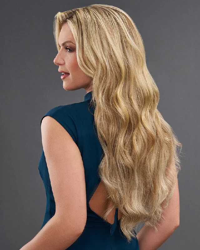 real person hair ring timeless craft-EasiExtensions HH 20 inch | Human Hair Clip-in Extension by Jon Renau