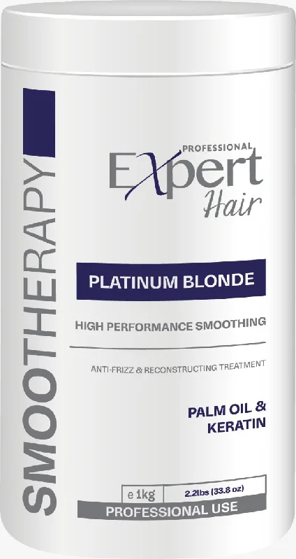 Expert Hair Platinum Blonde Volume & Frizz Reducing Capillary Reconstructing and Smoothing Treatment (1kg/35.3oz)