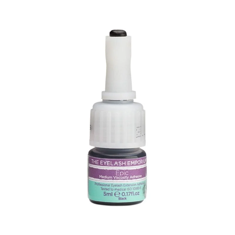 Static soothe cream-The Eyelash Emporium Epic Medium Viscosity Adhesive, 5ml (Black)