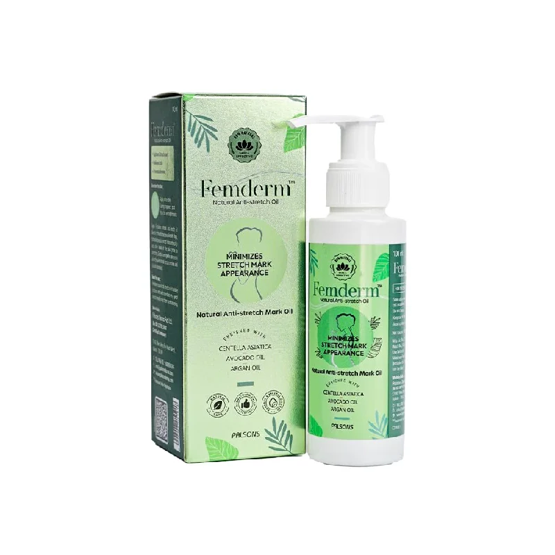 Gleam lotion-Femderm Natural Anti Stretch Oil 100ml