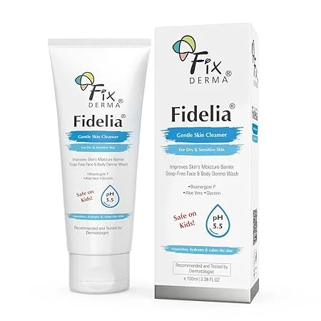 Flush lotion-Fixderma Fidelia Gentle Skin Cleanser 100ml