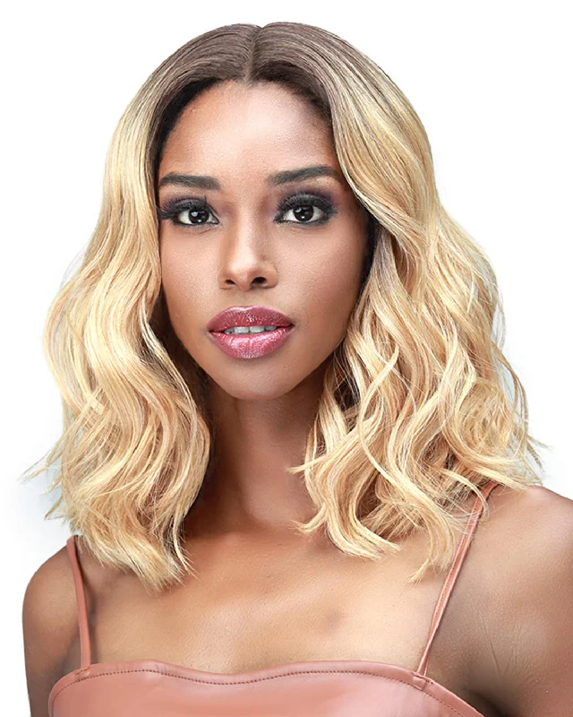 Synthetic wigs with fuzzy feel-Florencia | Lace Front Synthetic Wig by Bobbi Boss