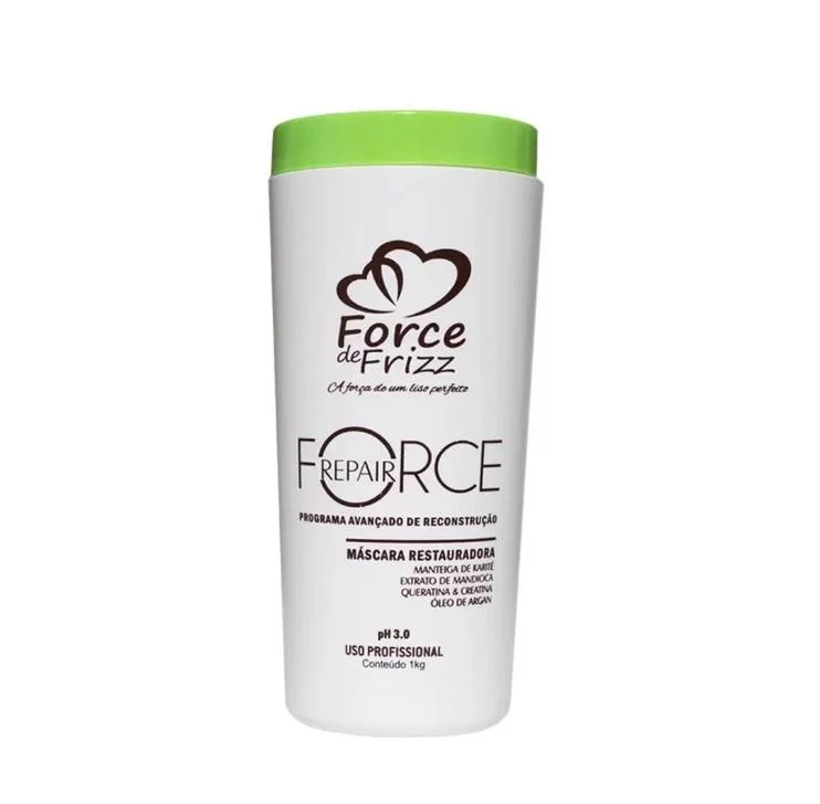 Best hair care for curl liveliness-Force Repair Deep Hair Mask Advanced Reconstruction Restore Hair Mask 1Kg - Force Frizz