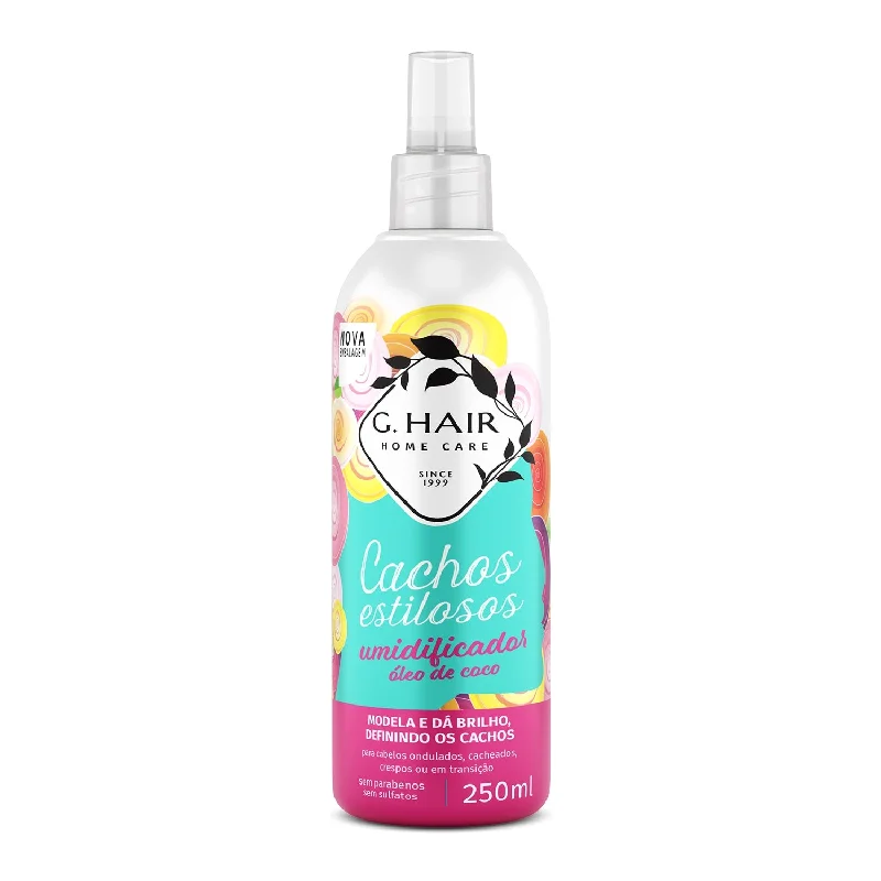 G.HAIR Stylish Curls / Cachos Estilosos Humidifier Spray (250ml/8.4oz)